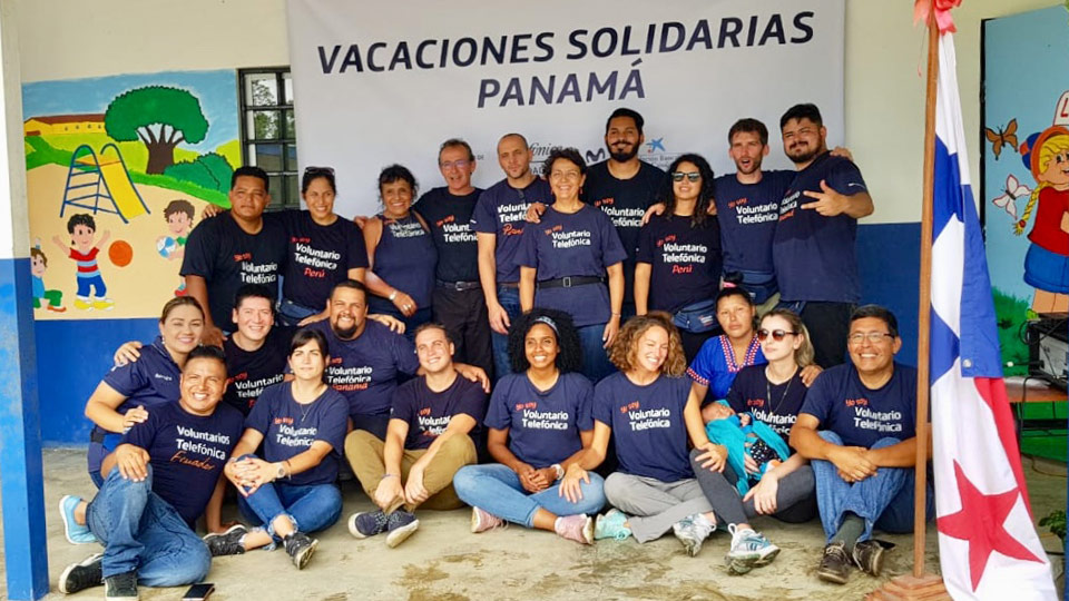 Proyecto Vacaciones Solidarias Fundación Telefónica 2018