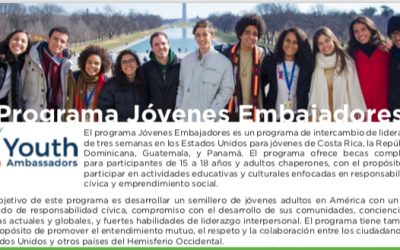 Postulación para Programa “Jóvenes Embajadores”, para Access Chiriquí y Panamá Centro