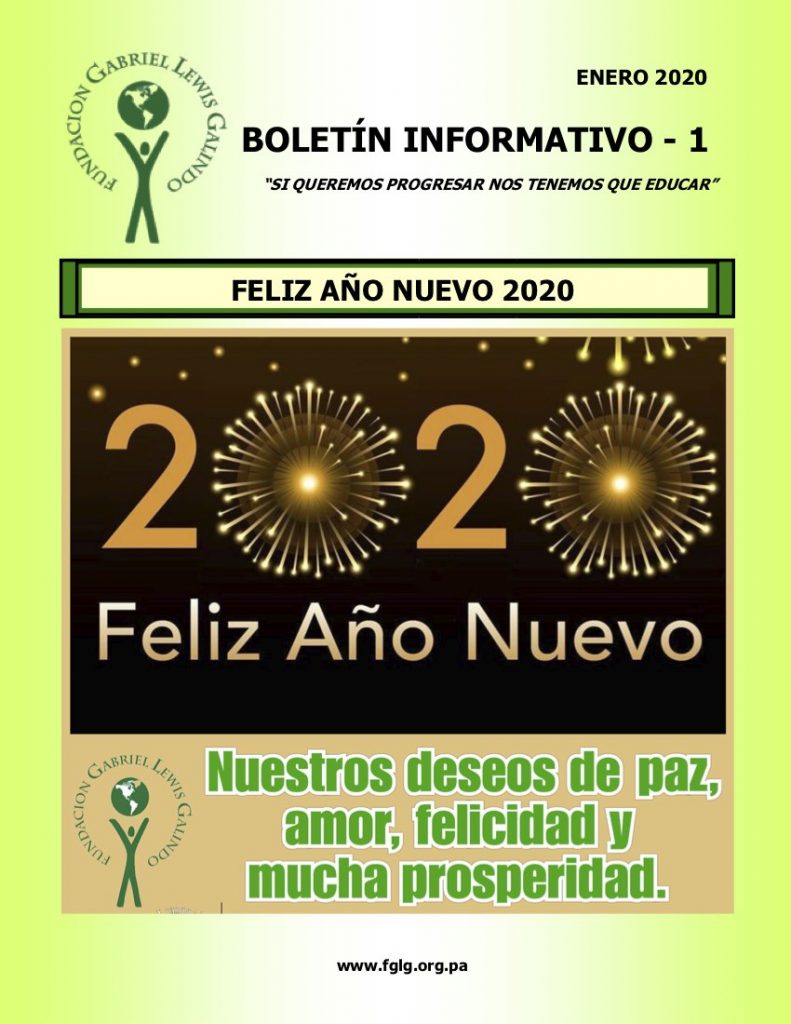 Boletín de Enero 2020