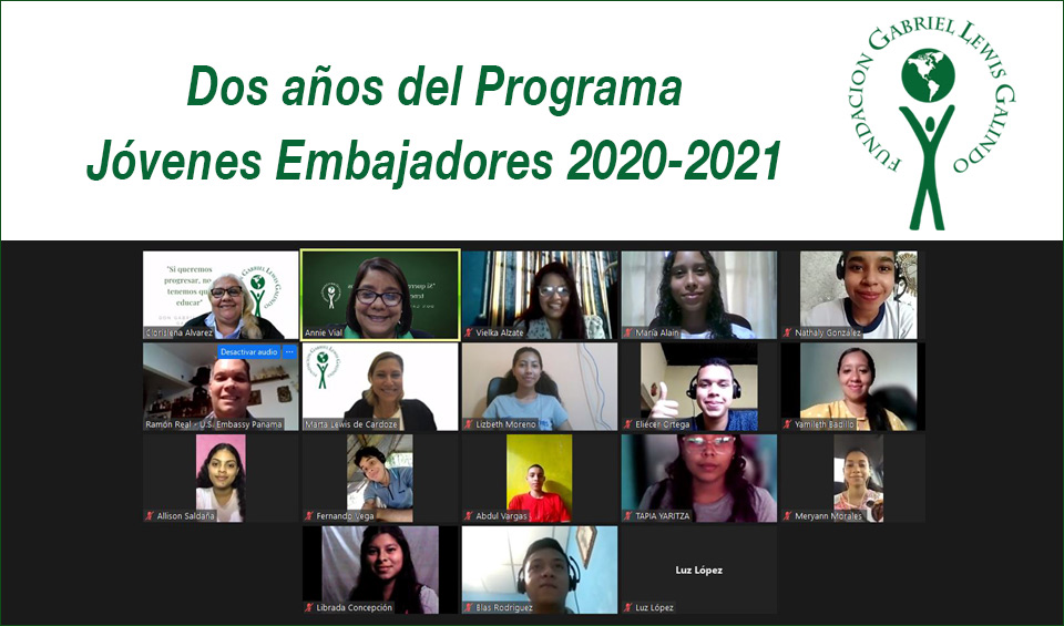 Programa Jovenes Embajadores 2020-2021