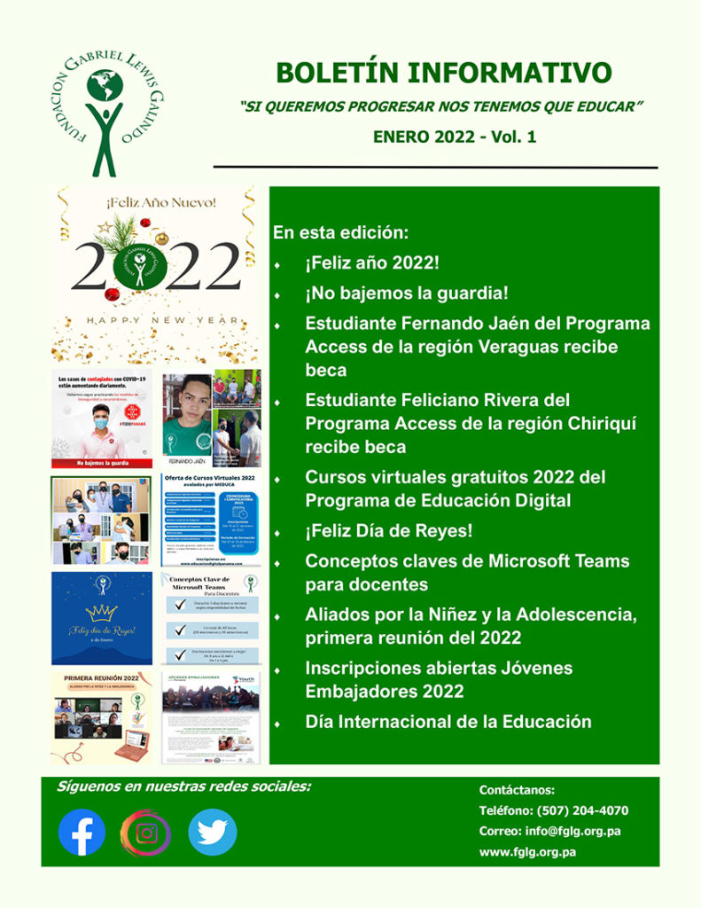 Boletín de ENERO 2022