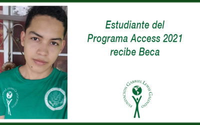 Estudiante del Programa Access 2021 recibe Beca