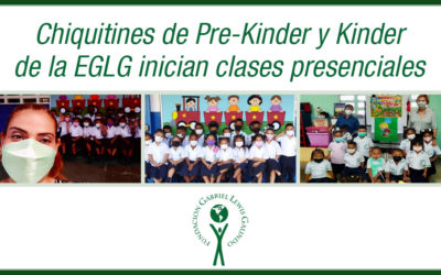 Chiquitines de Pre-Kinder y Kinder de la EGLG inician clases presenciales