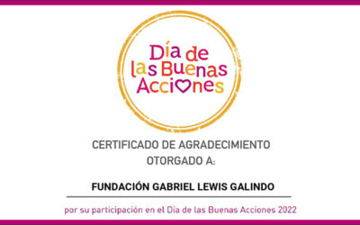 Certificado de Agradecimiento – Día de las Buenas Acciones 2022