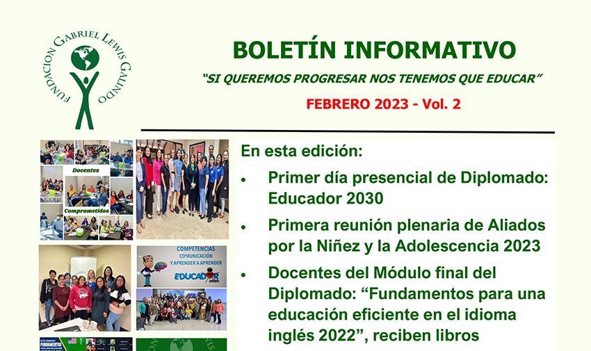 Boletín Informativo de Febrero 2023