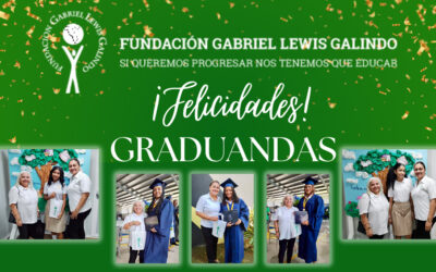 Graduandas del Programa de Becas José Guillermo Lewis
