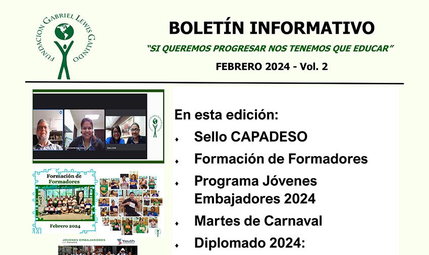 Boletín Informativo de Febrero 2024