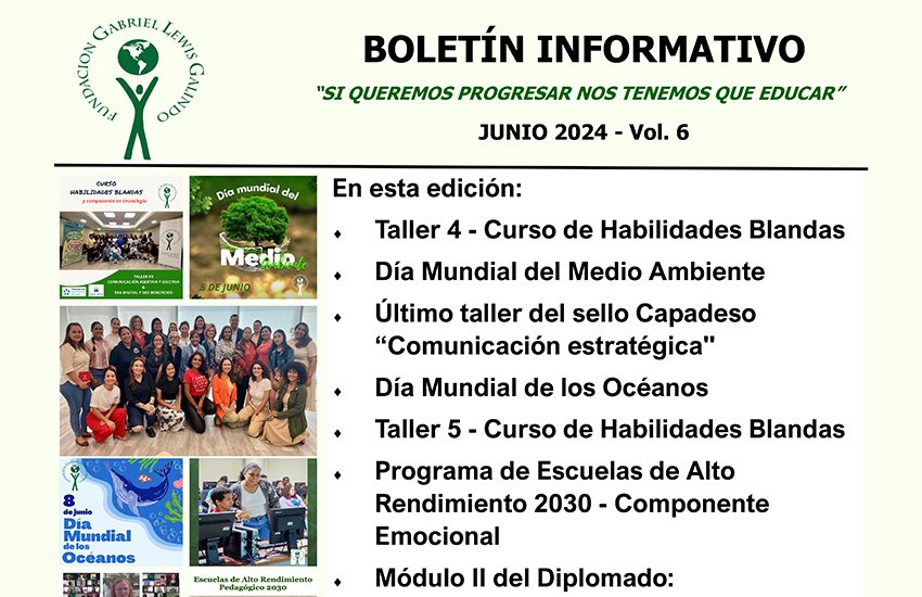 Boletín Informativo de Junio 2024