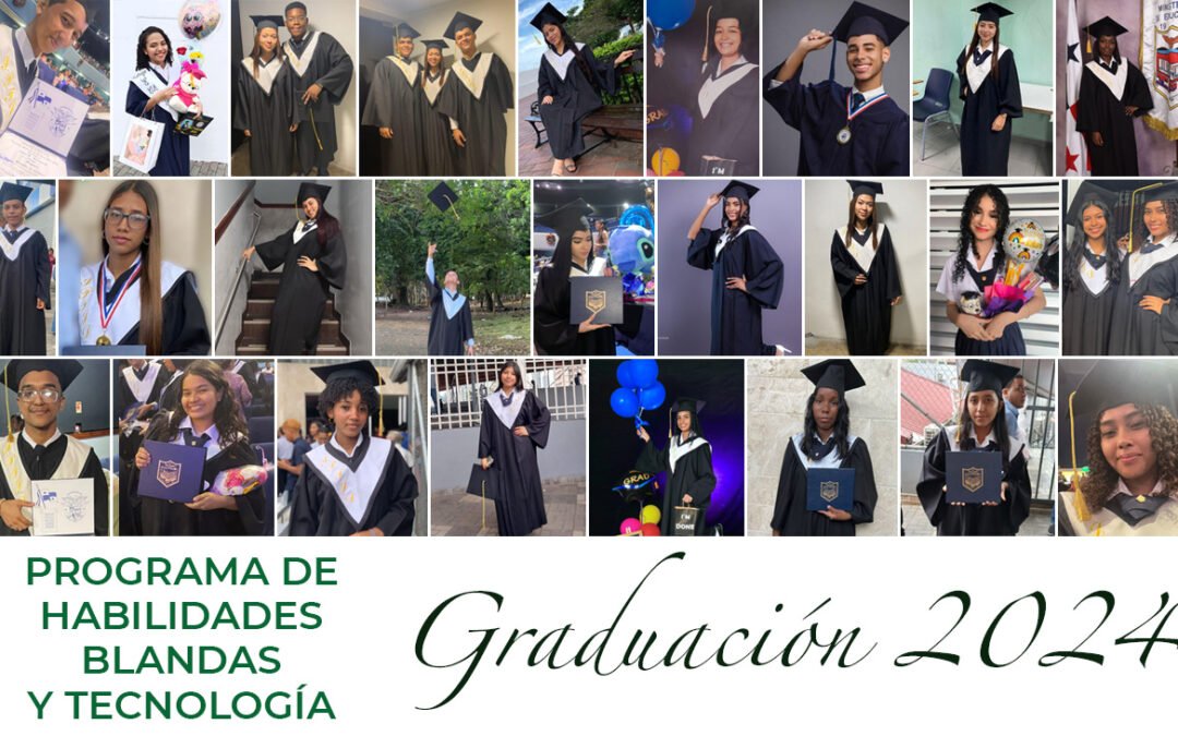 Graduandos del Programa de Habilidades Blandas y Tecnología