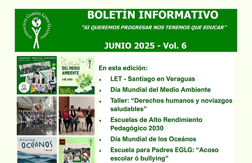 Boletín Informativo de Junio 2025