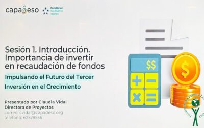 Ciclo de talleres, “Impulsando el Futuro del Tercer Sector: Inversión en el Crecimiento”