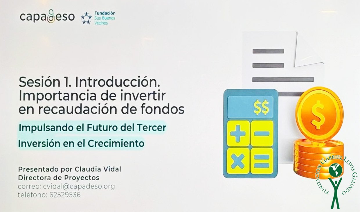 Ciclo de talleres, “Impulsando el Futuro del Tercer Sector: Inversión en el Crecimiento”