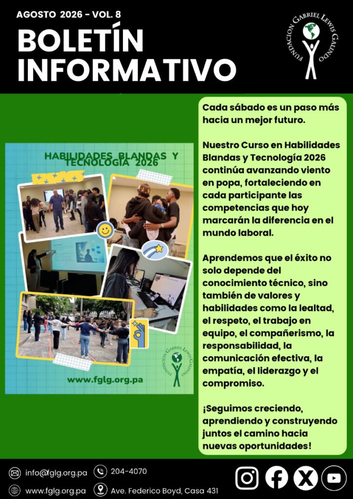 Boletín Informativode Agosto 206